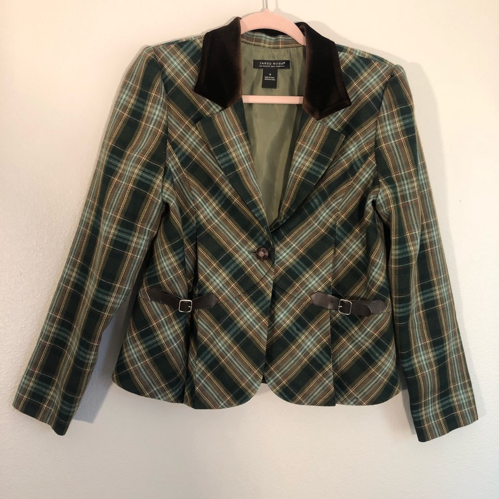 The Perfect Fall Plaid Blazer Jacket